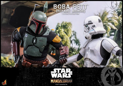 Star Wars: The Mandalorian Action Figure 1/6 Boba Fett Repaint Armor Special Edition 30cm6
