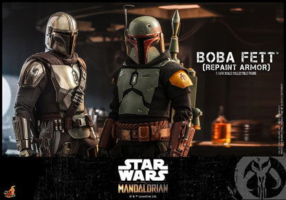 Star Wars: The Mandalorian Action Figure 1/6 Boba Fett Repaint Armor Special Edition 30cm4