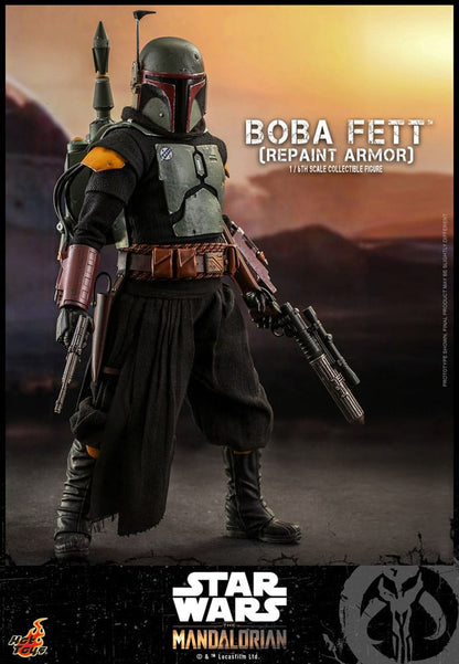 Star Wars: The Mandalorian Action Figure 1/6 Boba Fett Repaint Armor Special Edition 30cm3