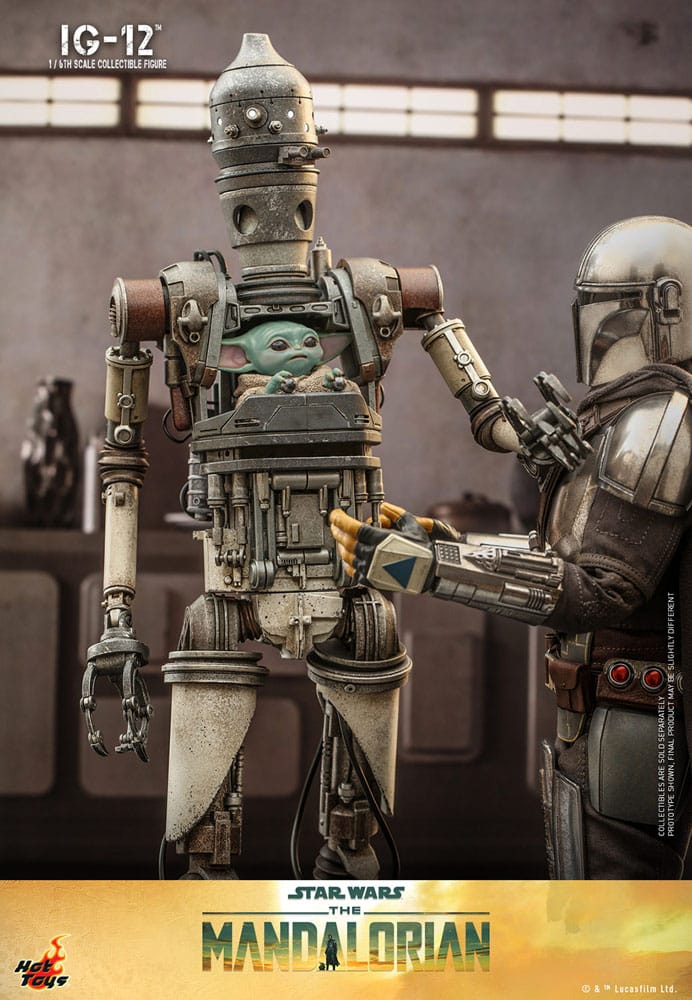 Star Wars: The Mandalorian Action Figure 1/6 IG-12 36cm8