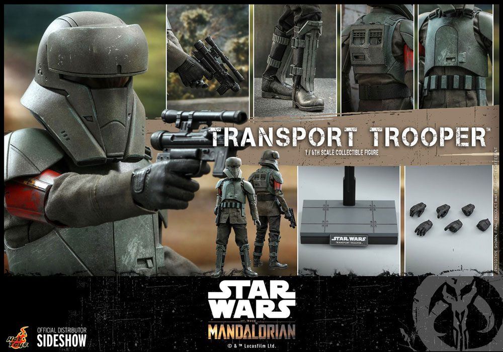 Star Wars The Mandalorian Action Figure 1/6 Transport Trooper 31cm17