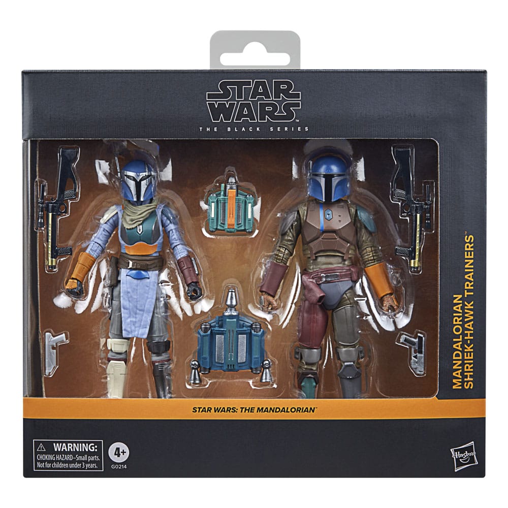 Star Wars: The Mandalorian Black Series Action Figure 2-Pack Mandalorian Shriek-Hawk Trainers 15cm10