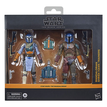 Star Wars: The Mandalorian Black Series Action Figure 2-Pack Mandalorian Shriek-Hawk Trainers 15cm10