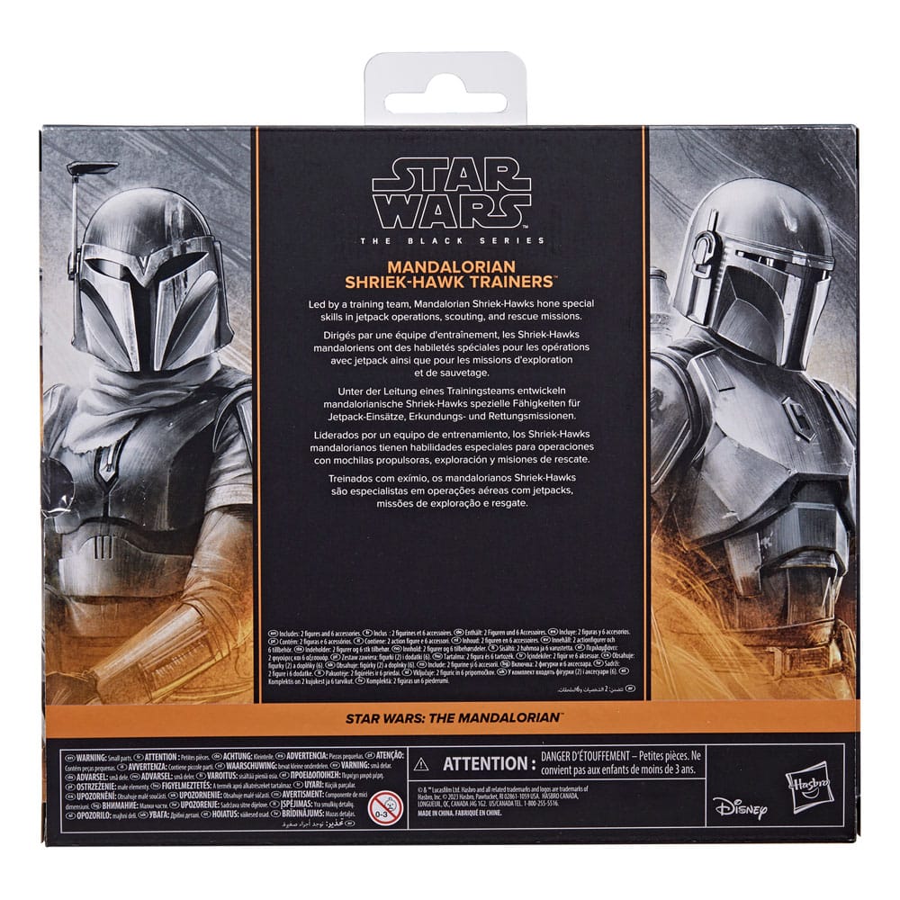 Star Wars: The Mandalorian Black Series Action Figure 2-Pack Mandalorian Shriek-Hawk Trainers 15cm2