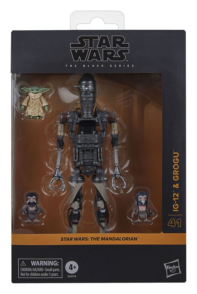 Star Wars: The Mandalorian Black Series Action Figure 2-Pack IG-12 & Grogu 15cm3