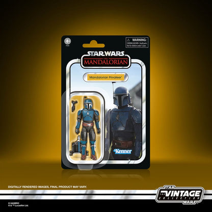 Star Wars: The Mandalorian Vintage Collection Tantive IV Hallway with Mandalorian Privateer Figure 10cm4