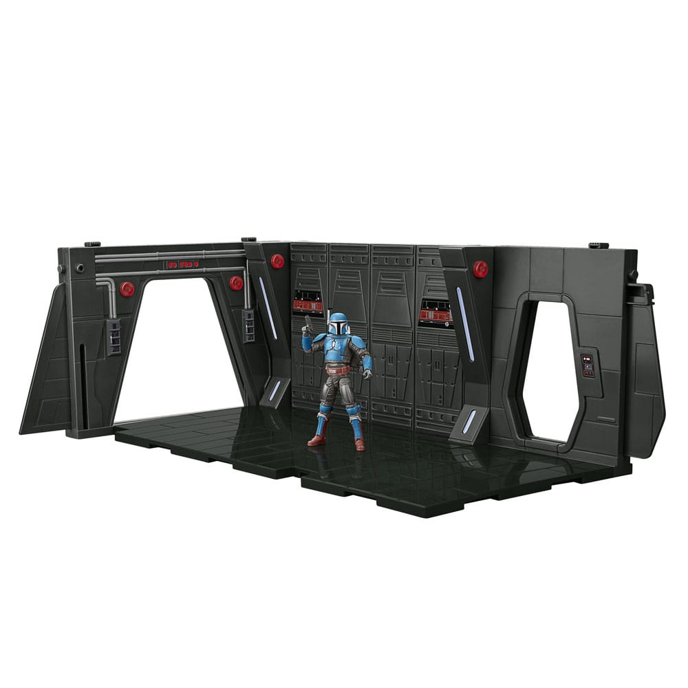 Star Wars: The Mandalorian Vintage Collection Tantive IV Hallway with Mandalorian Privateer Figure 10cm20