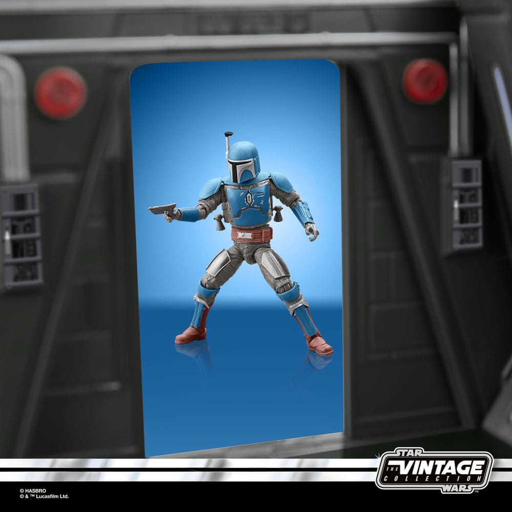 Star Wars: The Mandalorian Vintage Collection Tantive IV Hallway with Mandalorian Privateer Figure 10cm22