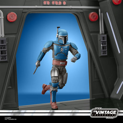 Star Wars: The Mandalorian Vintage Collection Tantive IV Hallway with Mandalorian Privateer Figure 10cm23