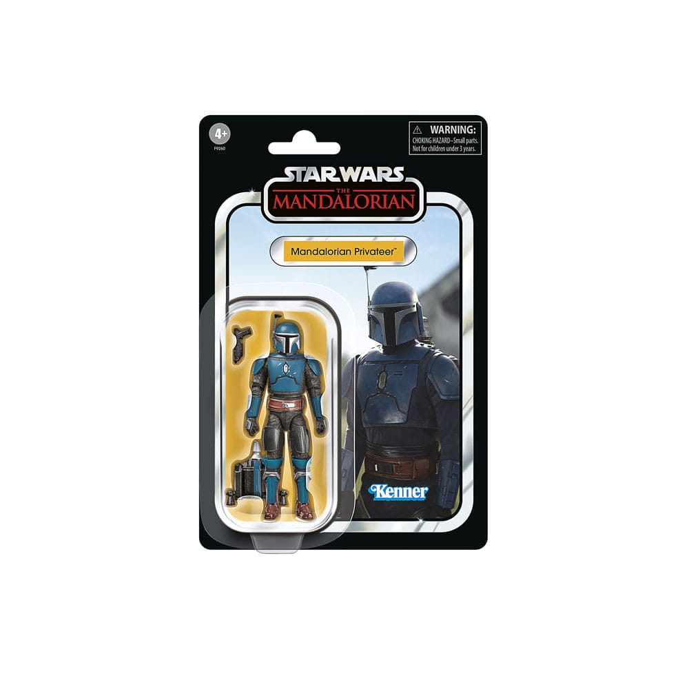 Star Wars: The Mandalorian Vintage Collection Tantive IV Hallway with Mandalorian Privateer Figure 10cm5