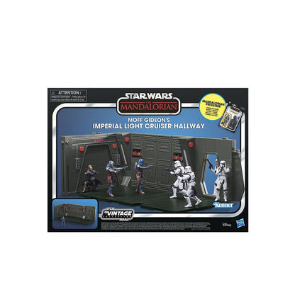 Star Wars: The Mandalorian Vintage Collection Tantive IV Hallway with Mandalorian Privateer Figure 10cm3