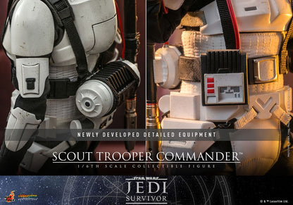 Star Wars: Jedi Survivor Videogame Masterpiece Action Figure 1/6 Scout Trooper Commander 30cm16