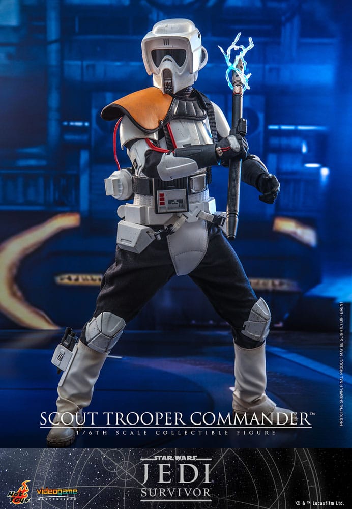 Star Wars: Jedi Survivor Videogame Masterpiece Action Figure 1/6 Scout Trooper Commander 30cm7