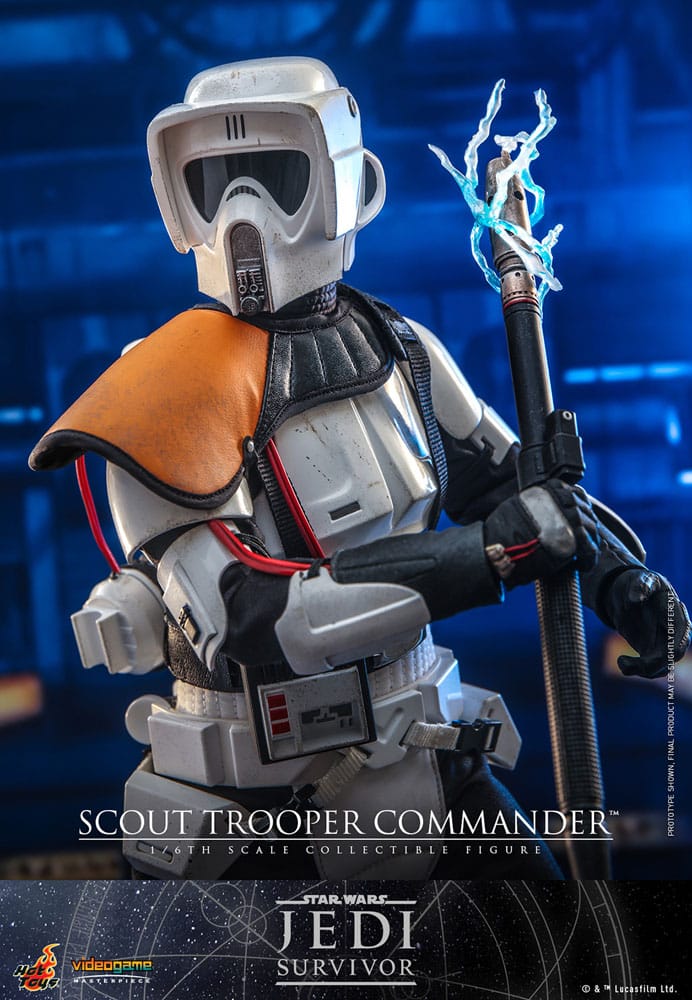 Star Wars: Jedi Survivor Videogame Masterpiece Action Figure 1/6 Scout Trooper Commander 30cm9
