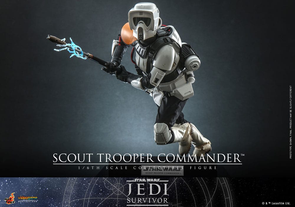 Star Wars: Jedi Survivor Videogame Masterpiece Action Figure 1/6 Scout Trooper Commander 30cm14