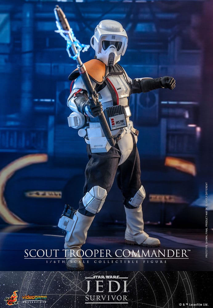 Star Wars: Jedi Survivor Videogame Masterpiece Action Figure 1/6 Scout Trooper Commander 30cm8