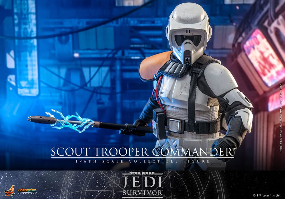 Star Wars: Jedi Survivor Videogame Masterpiece Action Figure 1/6 Scout Trooper Commander 30cm11