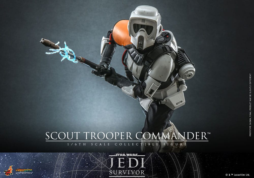 Star Wars: Jedi Survivor Videogame Masterpiece Action Figure 1/6 Scout Trooper Commander 30cm15