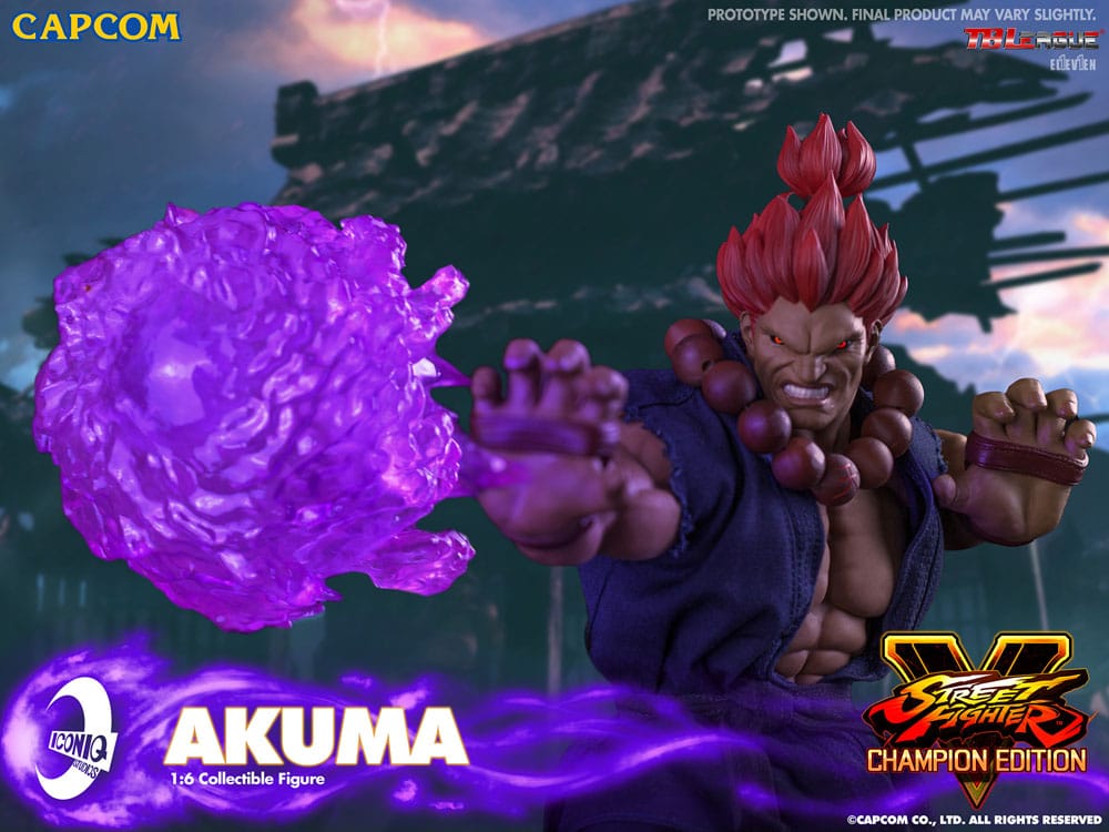 Street Fighter V: Champion Edition Action Figure 1/6 Akuma 30cm8