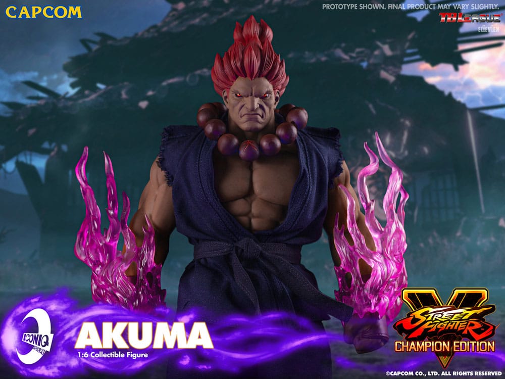 Street Fighter V: Champion Edition Action Figure 1/6 Akuma 30cm2