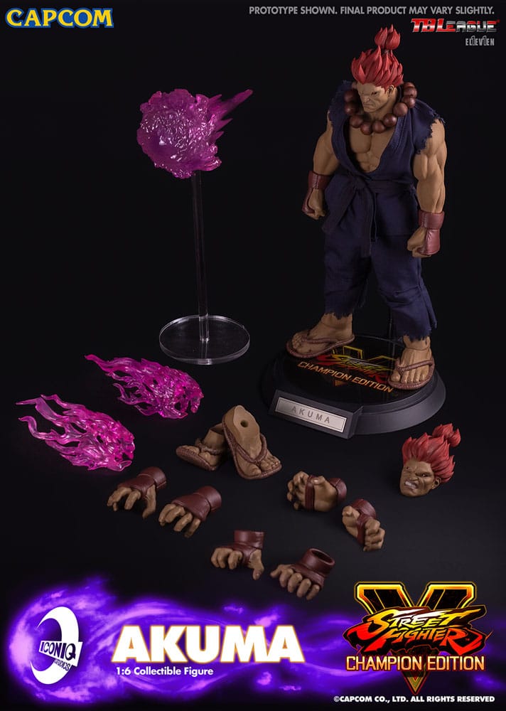 Street Fighter V: Champion Edition Action Figure 1/6 Akuma 30cm27