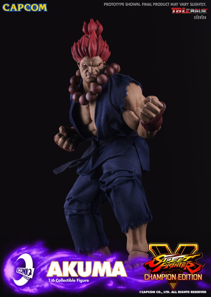 Street Fighter V: Champion Edition Action Figure 1/6 Akuma 30cm26