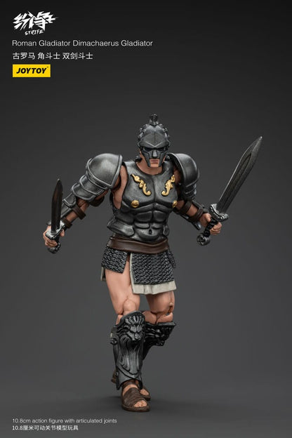 Strife Action Figure 1/18 Roman Gladiator Dimachaerus Gladiator 11cm6
