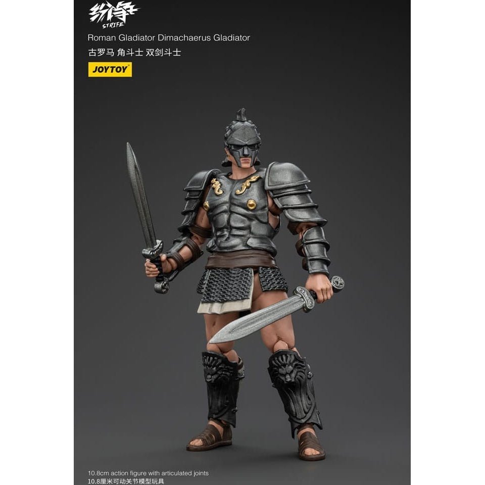 Strife Action Figure 1/18 Roman Gladiator Dimachaerus Gladiator 11cm2