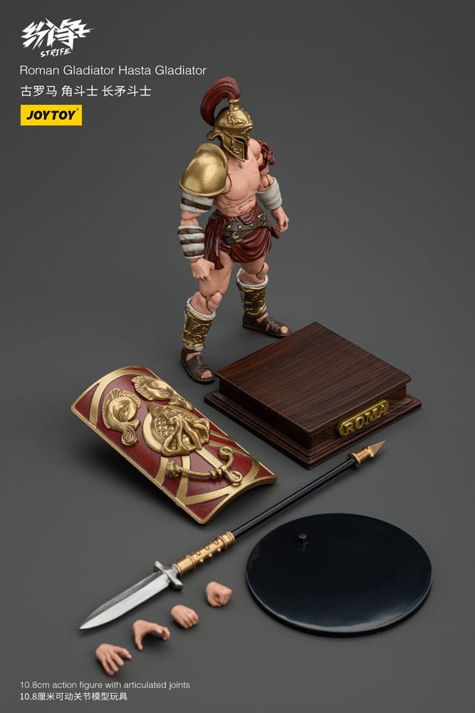Strife Action Figure 1/18 Roman Gladiator Hasta Gladiator 11cm6