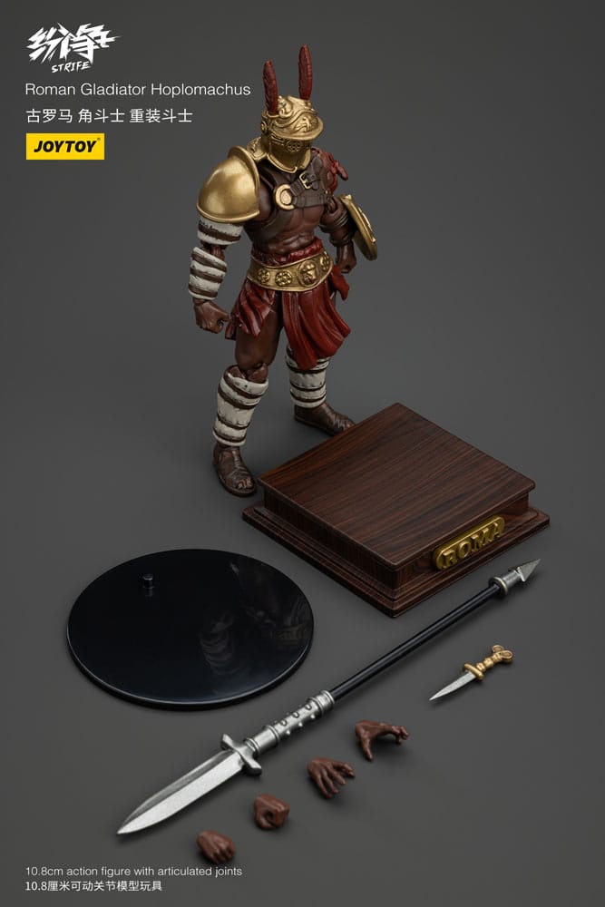 Strife Action Figure 1/18 Roman Gladiator Hoplomachus 11cm6