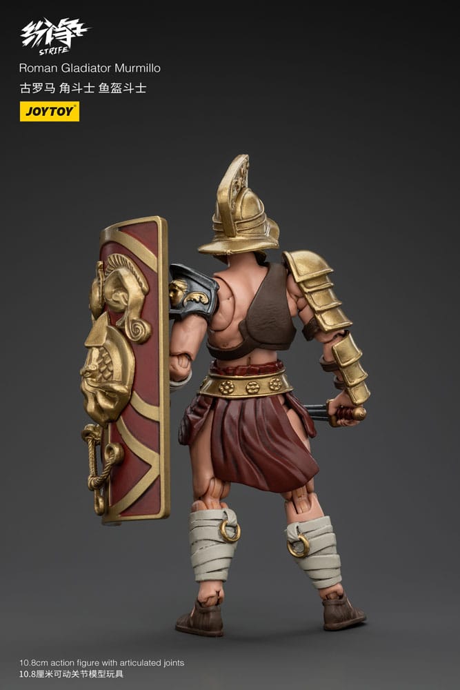 Strife Action Figure 1/18 Roman Gladiator Murmillo 11cm3