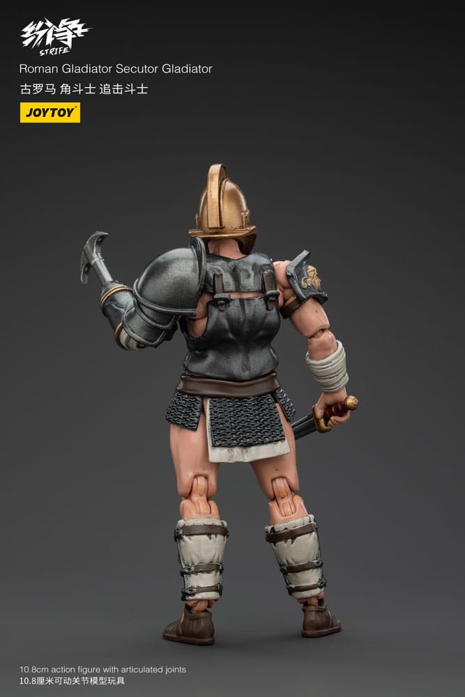 Strife Action Figure 1/18 Roman Gladiator Secutor Gladiator 11cm4