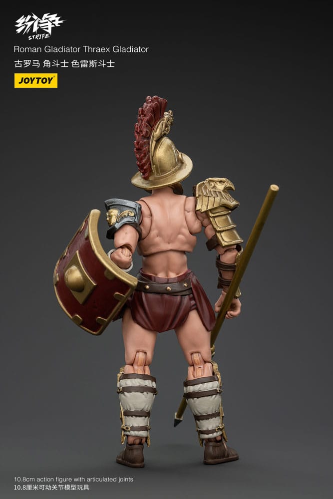 Strife Action Figure 1/18 Roman Gladiator Thraex Gladiator 11cm3