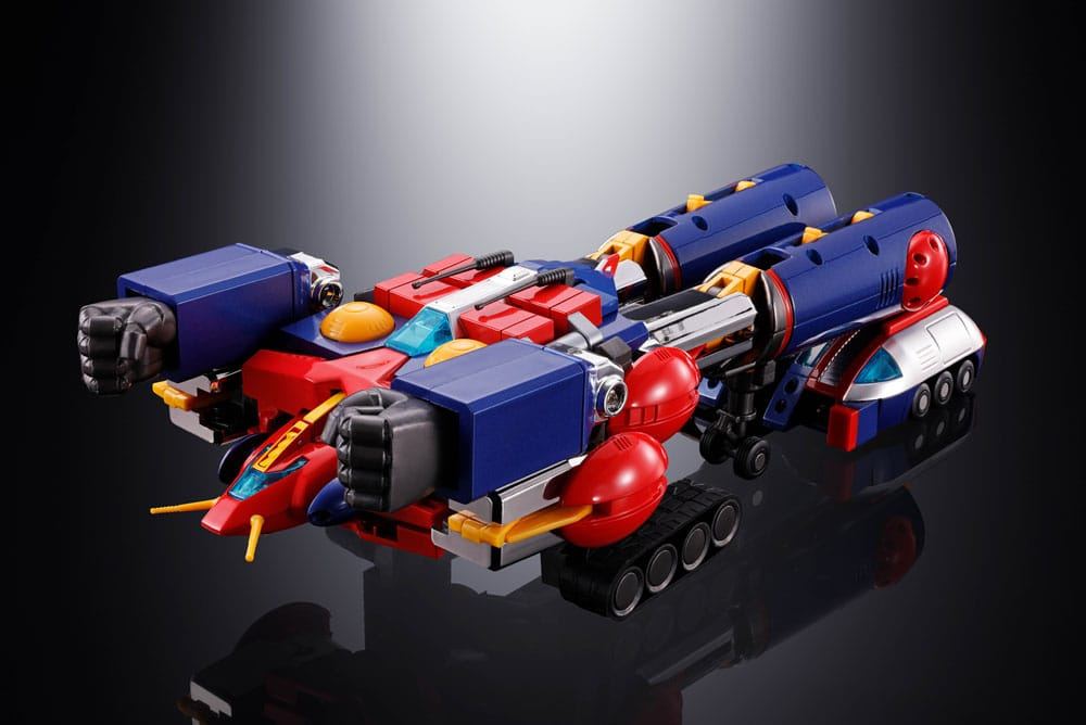 Super Electromagnetic Machine Voltes V Soul of Chogokin Diecast Action Figure GX31-SP Com-Battler V Chogokin 50th Anniversary Ver. 25cm5