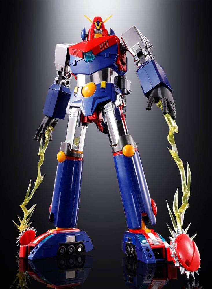 Super Electromagnetic Machine Voltes V Soul of Chogokin Diecast Action Figure GX31-SP Com-Battler V Chogokin 50th Anniversary Ver. 25cm2