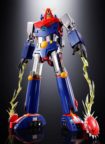 Super Electromagnetic Machine Voltes V Soul of Chogokin Diecast Action Figure GX31-SP Com-Battler V Chogokin 50th Anniversary Ver. 25cm2