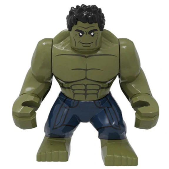 Hulk (Endgame) Custom Marvel Superhero Large Minifigure1