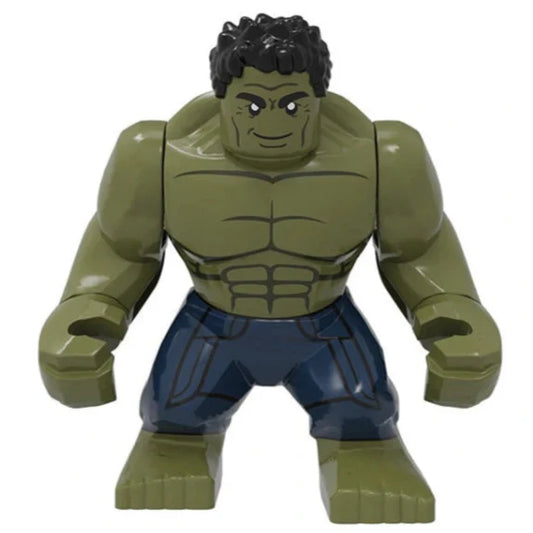 Hulk (Endgame) Custom Marvel Superhero Large Minifigure1