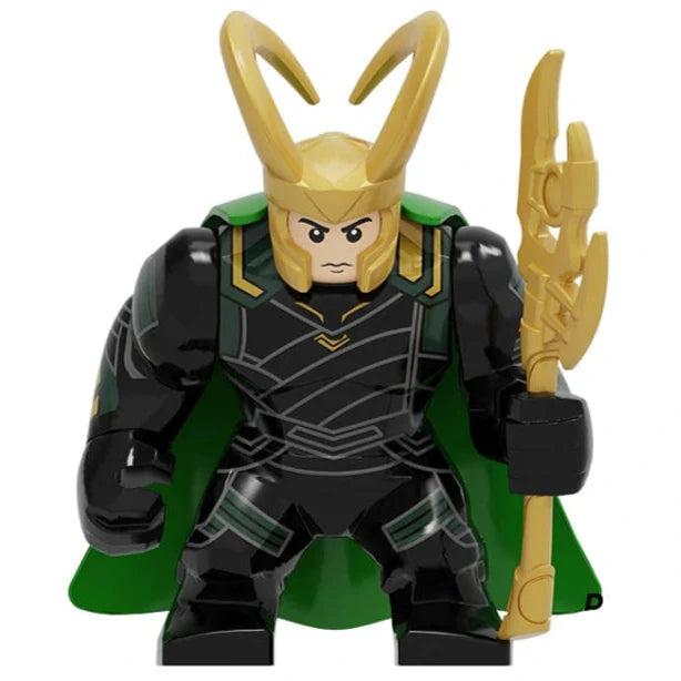 Loki Custom Marvel Superhero Large Minifigure1
