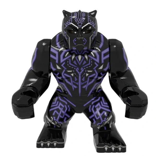 Black Panther Custom Marvel Superhero Large Minifigure1