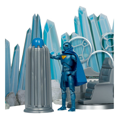 Superman (2025) DC Direct Playset Fortress of Solitude with Superman Robot2