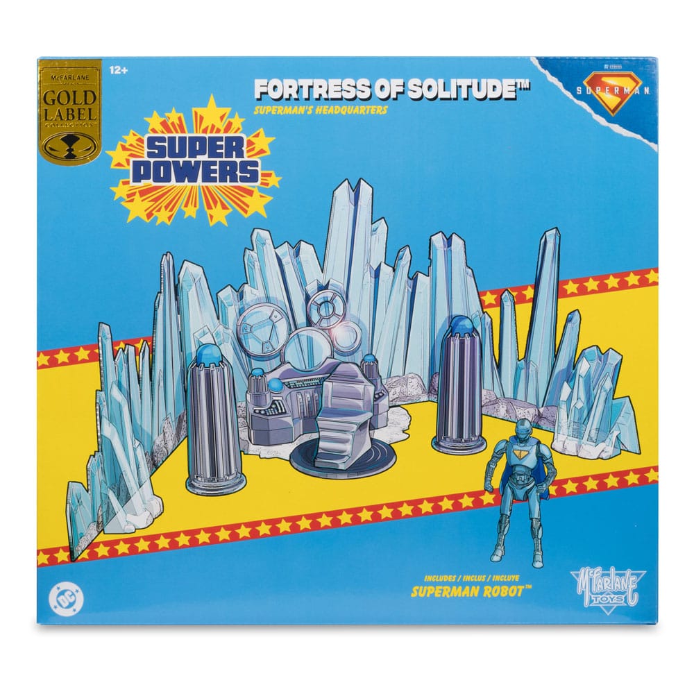 Superman (2025) DC Direct Playset Fortress of Solitude with Superman Robot5