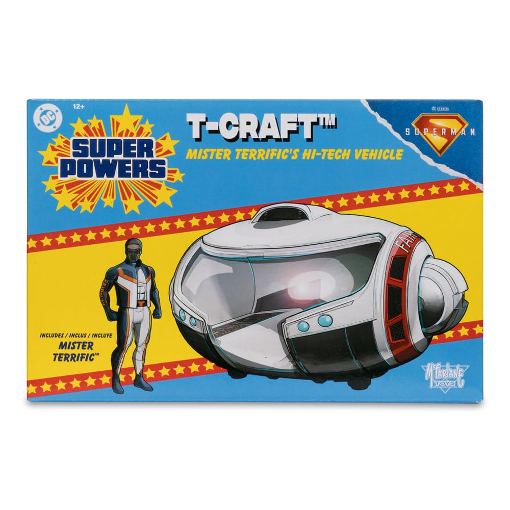 Superman (2025) DC Direct Super Powers Action Figure with Vehicle Mr. Terrific & T-Craft7
