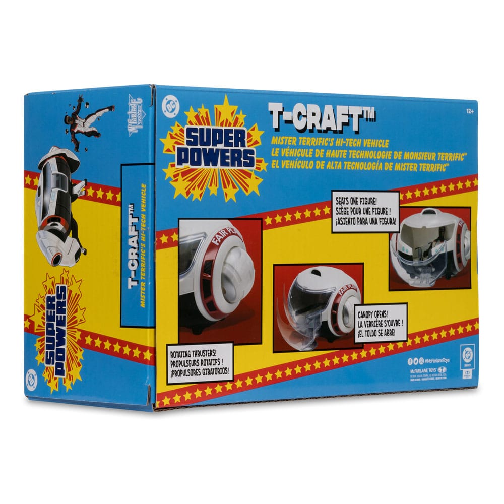 Superman (2025) DC Direct Super Powers Action Figure with Vehicle Mr. Terrific & T-Craft9