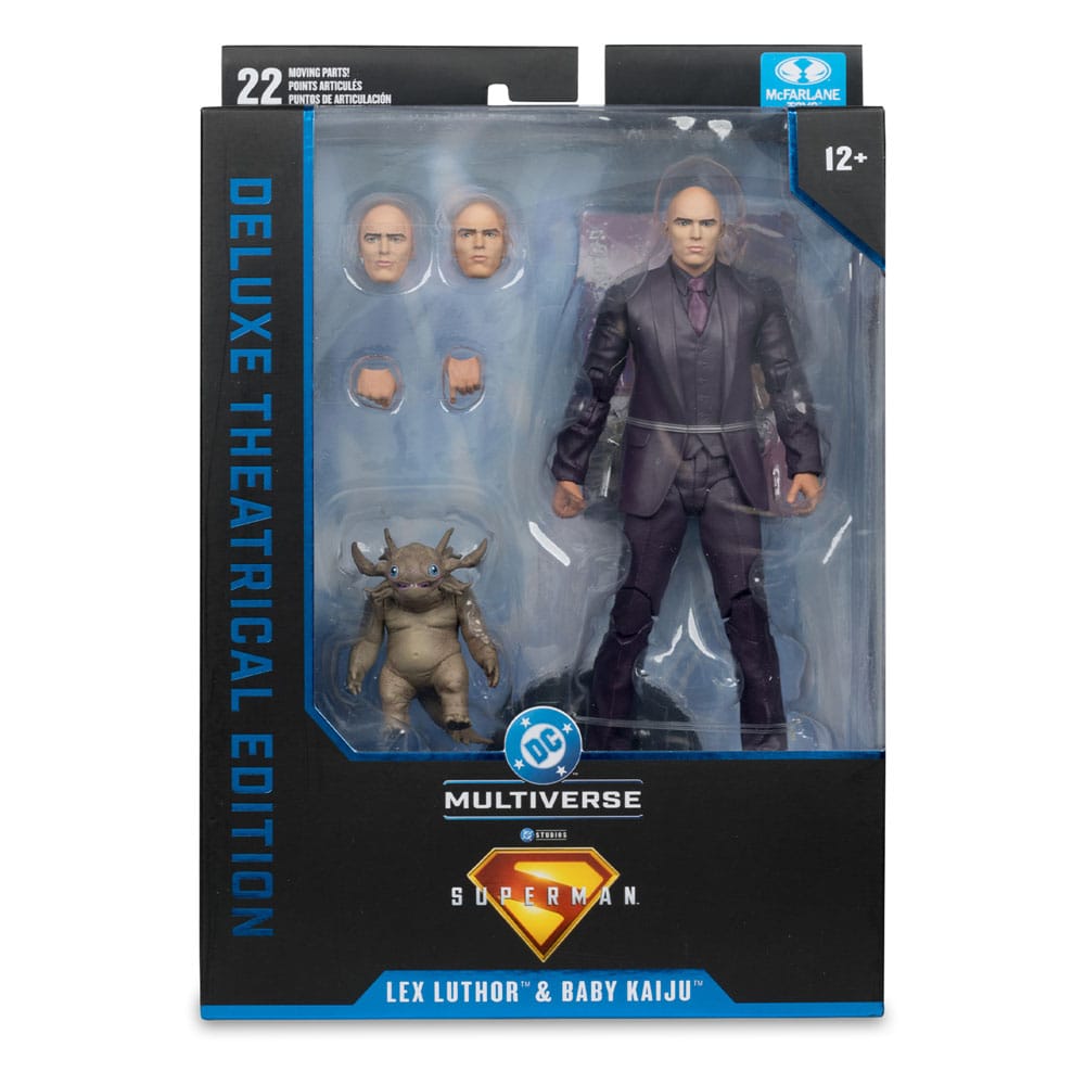 Superman (2025) DC Multiverse Deluxe Action Figure Lex Luthor with Baby Kaiju (Deluxe Theatrical Edition) 18cm7