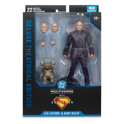 Superman (2025) DC Multiverse Deluxe Action Figure Lex Luthor with Baby Kaiju (Deluxe Theatrical Edition) 18cm7