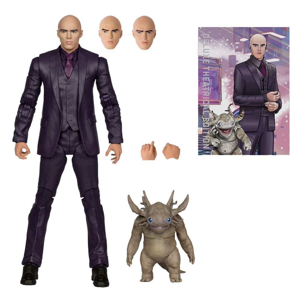 Superman (2025) DC Multiverse Deluxe Action Figure Lex Luthor with Baby Kaiju (Deluxe Theatrical Edition) 18cm3
