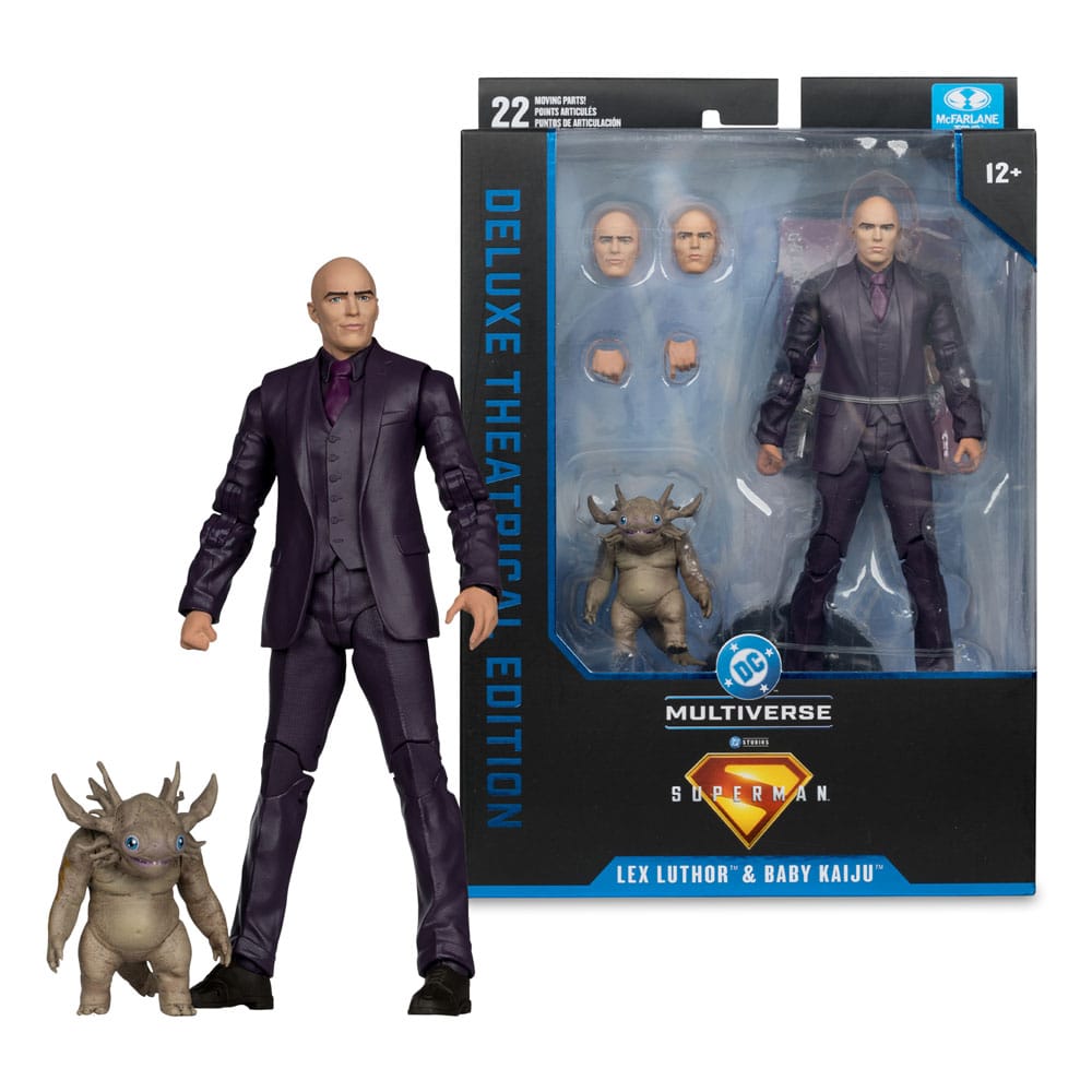 Superman (2025) DC Multiverse Deluxe Action Figure Lex Luthor with Baby Kaiju (Deluxe Theatrical Edition) 18cm5
