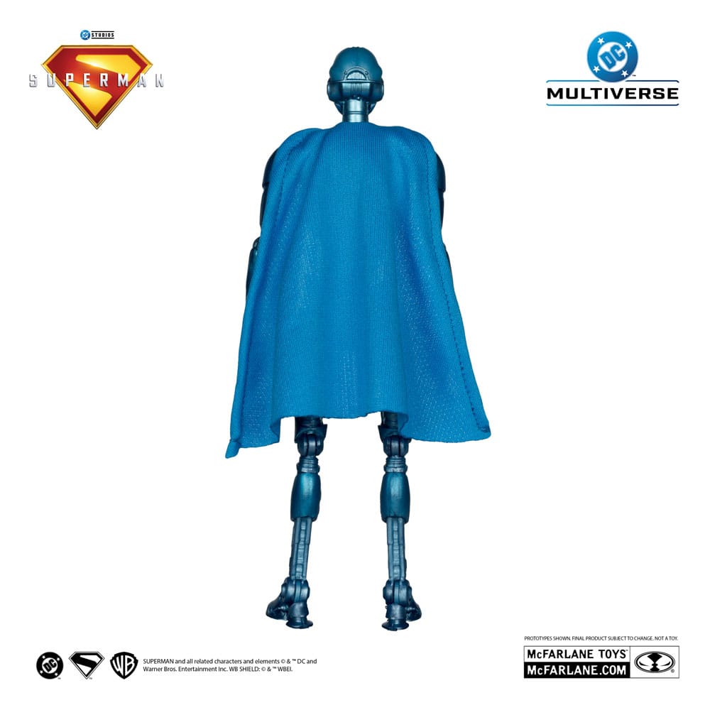 Superman (2025) DC Multiverse Deluxe Action Figure Superman Robot (Red Platinum Edition) 18cm7
