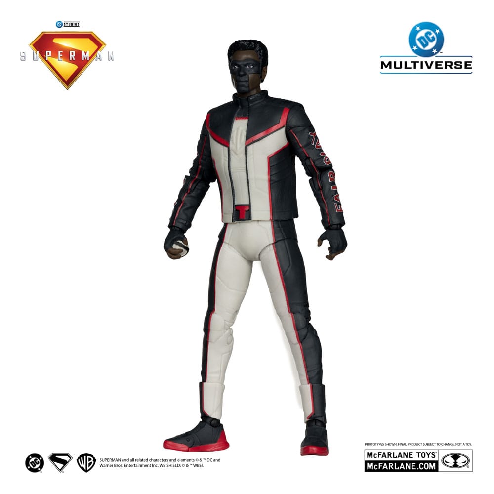 Superman (2025) DC Multiverse Deluxe Theatrical Edition Action Figure Mr. Terrific (Red Platinum Edition) 18cm2